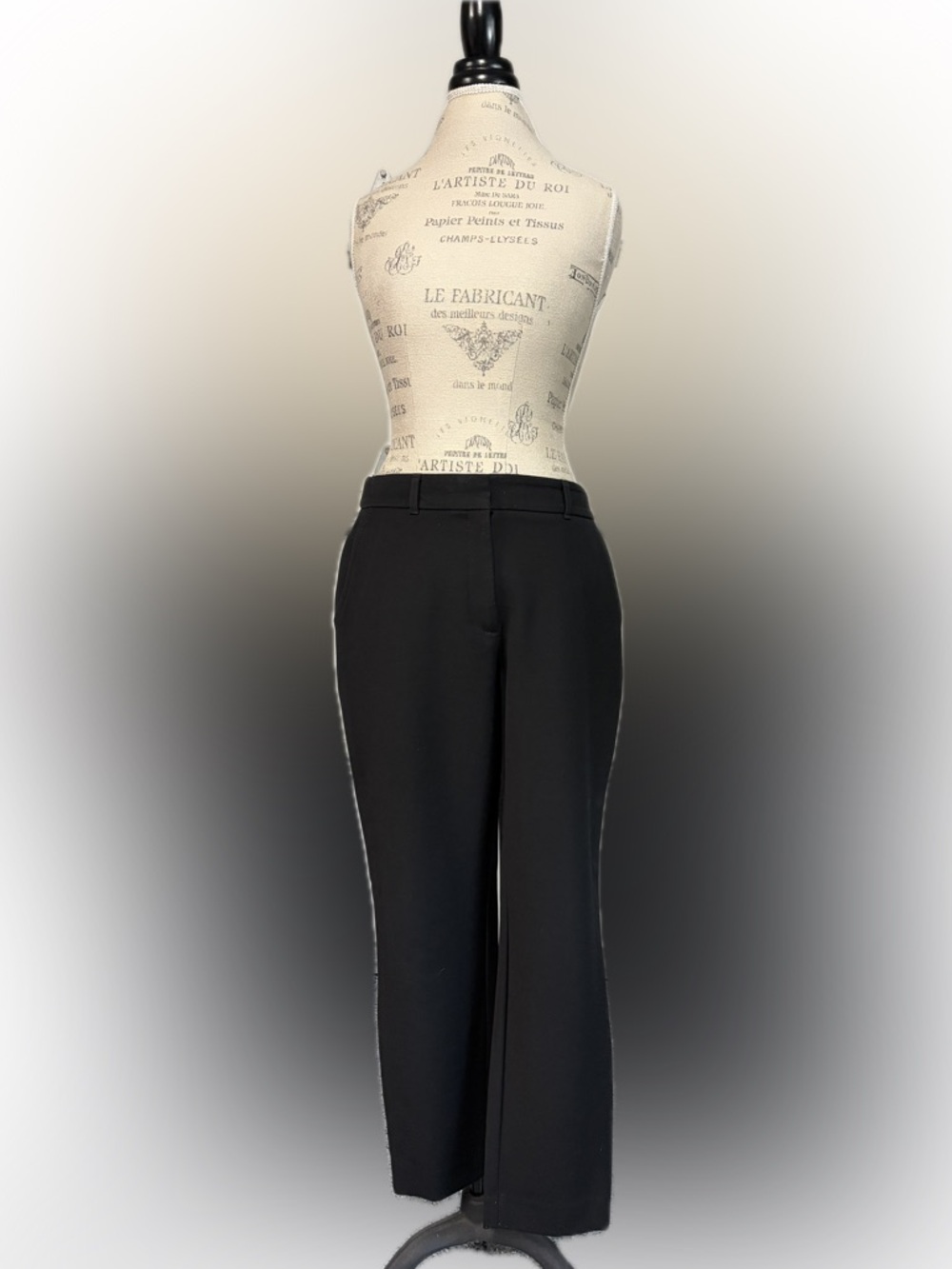 WHBM Tailored Straight-Leg Pants